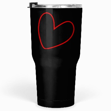 Discover Simple Red Heart Tumblers 30 Oz