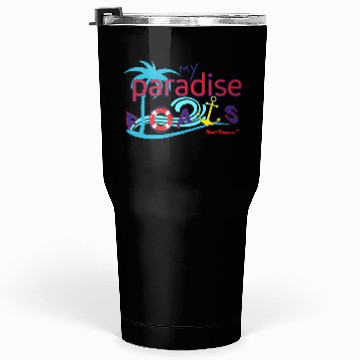 Discover MY PARADISE FLOATS Tumblers 30 Oz
