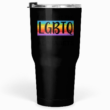 Discover I Support LGBTQ Tumblers 30 Oz Design | Pride Month