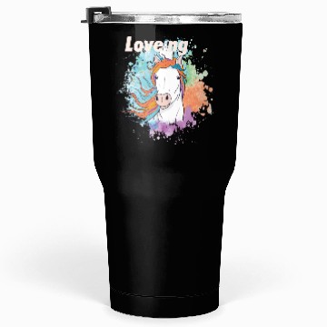 Discover Loving unicorn Tumblers 30 Oz