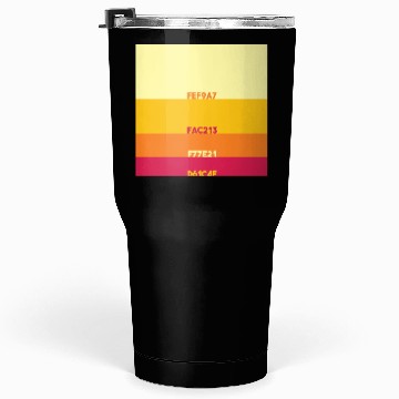 Discover Hex Summer Sunset Tumblers 30 Oz