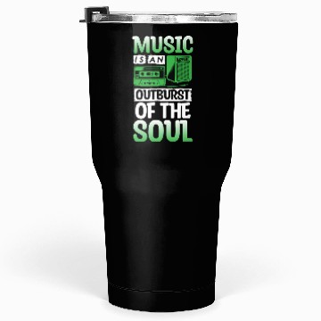 Discover Music Guitar Singer Musical Tumblers 30 Oz