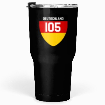 Discover Deutschland 105 germany Tumblers 30 Oz