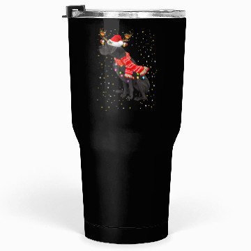 Discover Great Dane Reindeer Christmas Light Tumblers 30 Oz