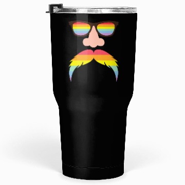 Discover Gay flag color - Pride quote lgbt community Tumblers 30 Oz