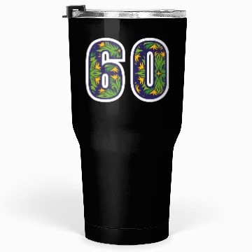 Discover 60 Number Green Tumblers 30 Oz