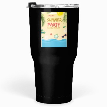 Discover Summer party Tumblers 30 Oz