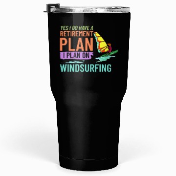 Discover Windsurfing Board Sail Paddle Windsurfer Tumblers 30 Oz