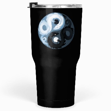 Discover Yin and Yang dragons Tumblers 30 Oz