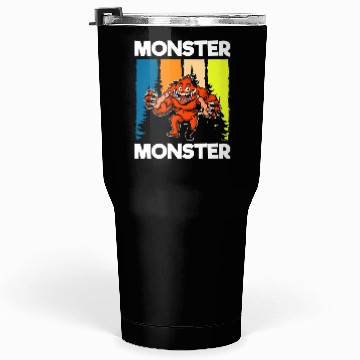 Discover Monster Colorful Big Sister Tumblers 30 Oz