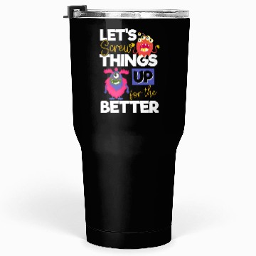 Discover Monster Comic Little Sister Tumblers 30 Oz