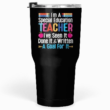 Discover I'm A Special Education Teacher, SPED Teacher Tumblers 30 Oz