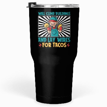 Discover Electrician Electrical Engineer Lineman Tumblers 30 Oz