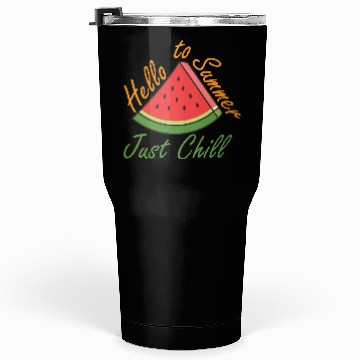 Discover Say Hello to Summer watermelon Design for summer Tumblers 30 Oz