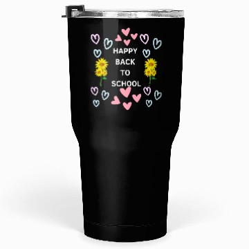 Discover Happy Back To School Tumblers 30 Oz