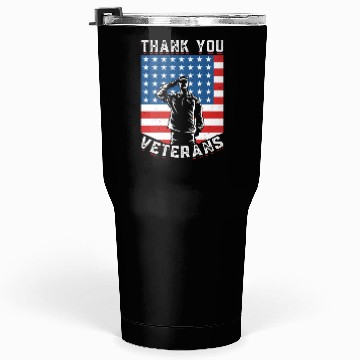 Discover Veterans Day Patriotic Soldiers American Flag US Tumblers 30 Oz