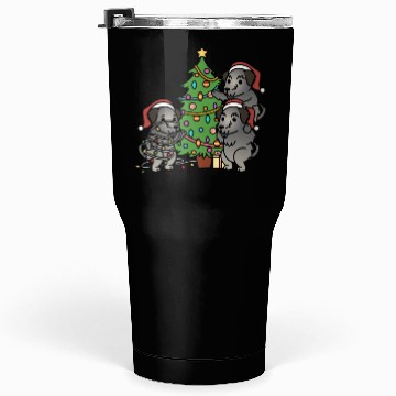 Discover Irish Wolfhound Christmas Tree Tumblers 30 Oz