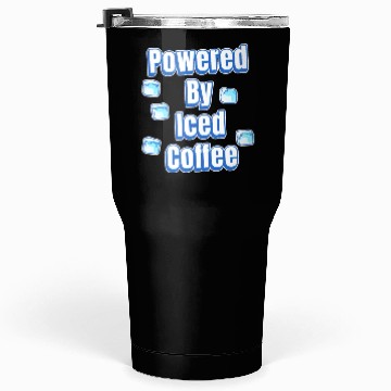 Discover Powered By Iced Coffee Tumblers 30 Oz
