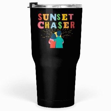 Discover Sunset chaser romantic view Tumblers 30 Oz