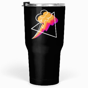 Discover Synthwave Thunderstorm Meteorologist Gift Tumblers 30 Oz
