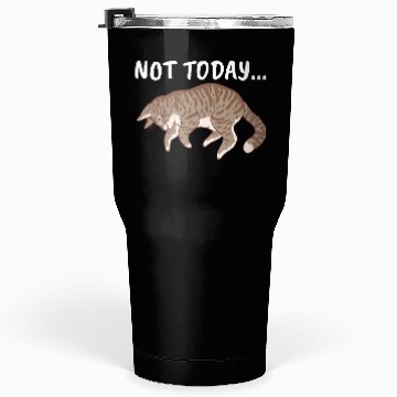 Discover Nope Lazy Cat Lover Tumblers 30 Oz