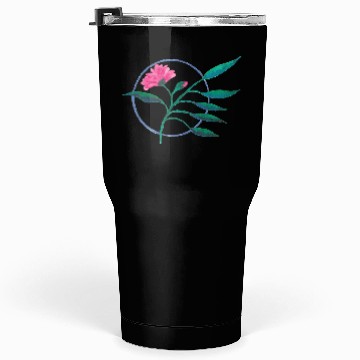 Discover Circle Flower Tumblers 30 Oz