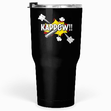Discover Kappow Bullets Gun Explosion Big bang Aesthetic Tumblers 30 Oz