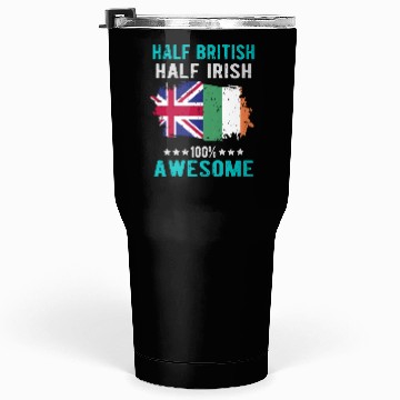Discover Half British Half Irish Tumblers 30 Oz
