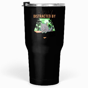 Discover Easily Distracted By Chinchillas Tumblers 30 Oz
