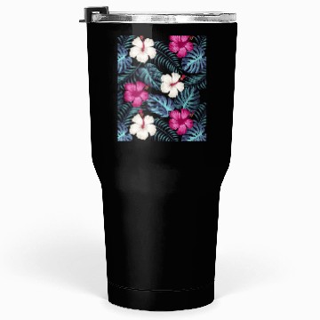 Discover Tropical Leaves Tumblers 30 Oz