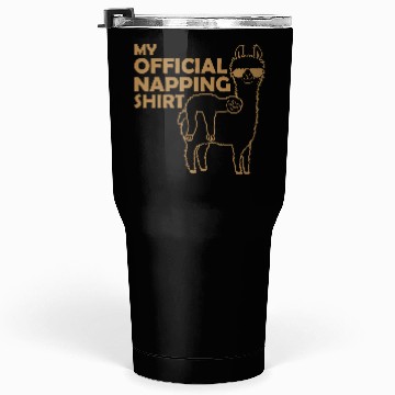 Discover sloth llama napping Tumblers 30 Oz
