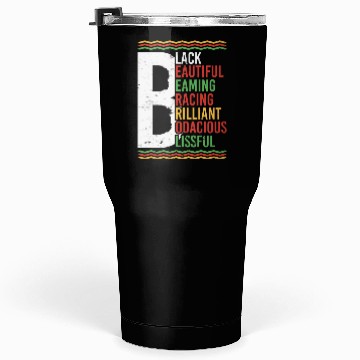 Discover Black Beautiful Beaming Bracing Brilliant Tumblers 30 Oz