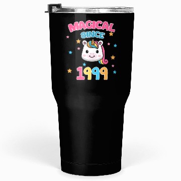 Discover 23th Birthday Magic since 1999 Unicorn Tumblers 30 Oz