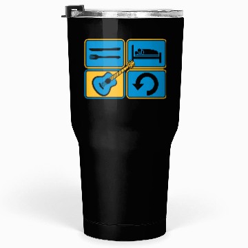 Discover guitar play daily repeat Tumblers 30 Oz