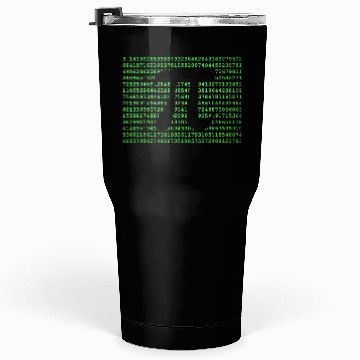 Discover Pi Day Tumblers 30 Oz 3 14 Cool Funny Nerd Math Geek Green