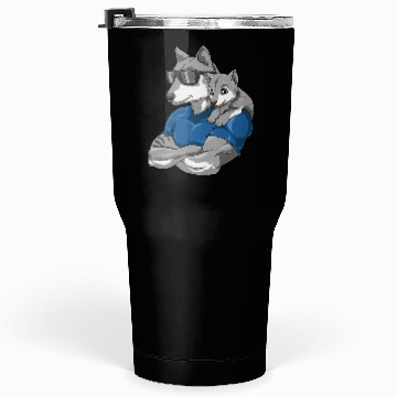 Discover Strong Wolf with Wolf Child for a Wolf lover Tumblers 30 Oz