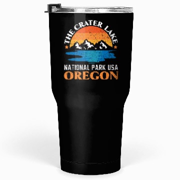 Discover The Crater Lake National Park USA Oregon America Tumblers 30 Oz