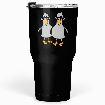 Discover 2 seagull friends team Tumblers 30 Oz