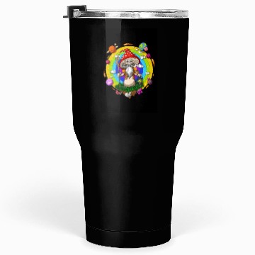 Discover Psychedelic Hippie Mushroom Wizard Tumblers 30 Oz