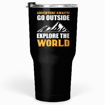 Discover Explore the World Courageous Person Gift Tumblers 30 Oz