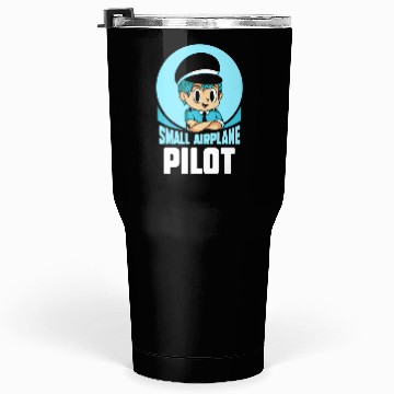 Discover Small Airplane Pilot Aircraft Private Tumblers 30 Oz