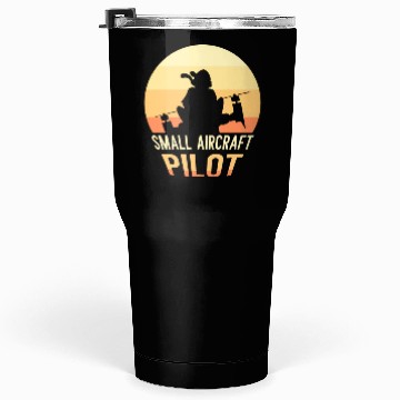 Discover Small Aircraft Pilot Private Small Airplane Tumblers 30 Oz