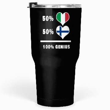 Discover Italy and Finland genius / gift Tumblers 30 Oz