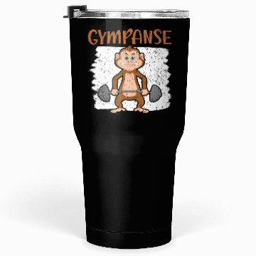 Discover Gympanse Chimpanzee Monkey Animal Zookeeper Tumblers 30 Oz