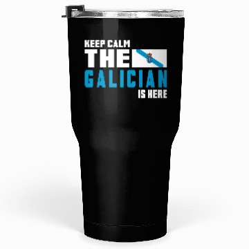 Discover Keep calm Galicia flags design Tumblers 30 Oz