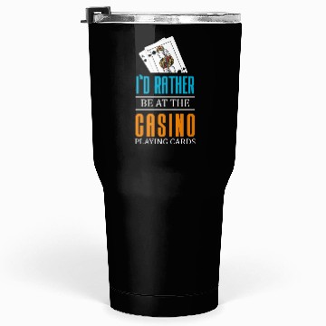 Discover Gambling Winner Dice Blackjack Tumblers 30 Oz