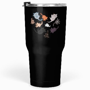 Discover Chibi Cat Heart Tumblers 30 Oz