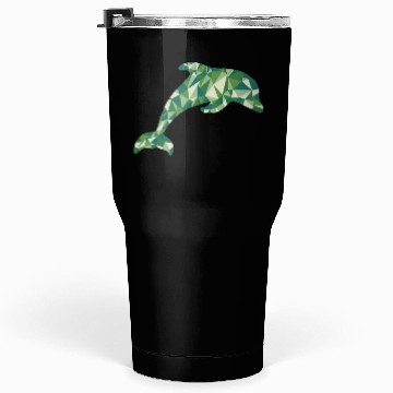 Discover the dolphin green Tumblers 30 Oz
