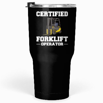Discover Forklift Operator Driver Lift Truck Training Tumblers 30 Oz
