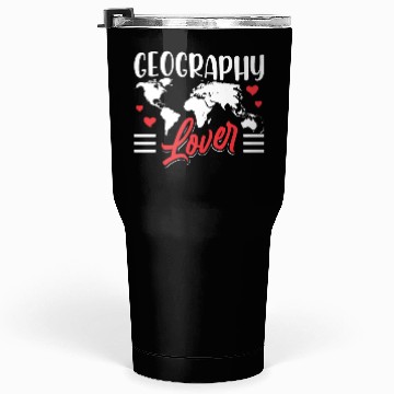 Discover Geography Lover Geographic Geographer Student Tumblers 30 Oz